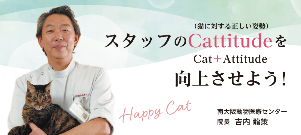 スタッフのCattitude（猫に対する正しい姿勢）を向上させよう！