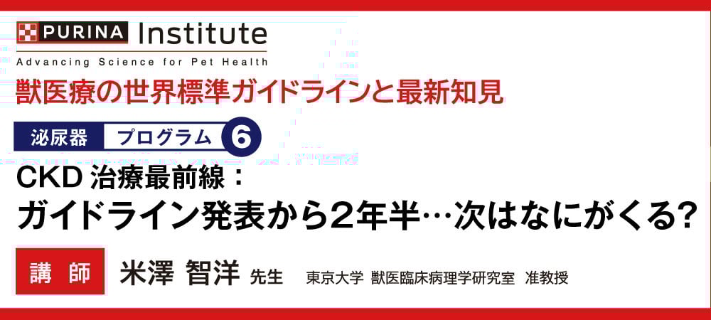 CKD治療最前線：ガイドライン発表から2年半… 次はなにがくる？